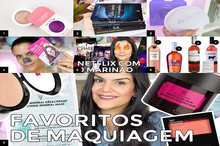 Entre os muitos posts sobre maquiagens, que contem resenhas, comentários e opiniões da Marina, podemos citar