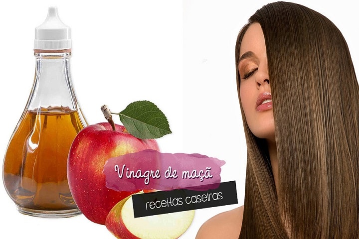 Os maiores benefícios do uso do vinagre de maçã nos cabelos