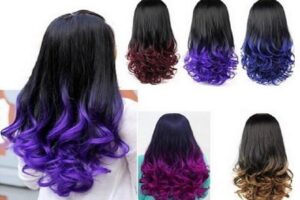 Dip Dye - Um colorido bem moderno! Lindo demais!