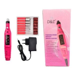 Lixadeira Unha Lixa Elétrica Profissional Bloco Motor Bivolt Sioux, D&Z, Fan Nails