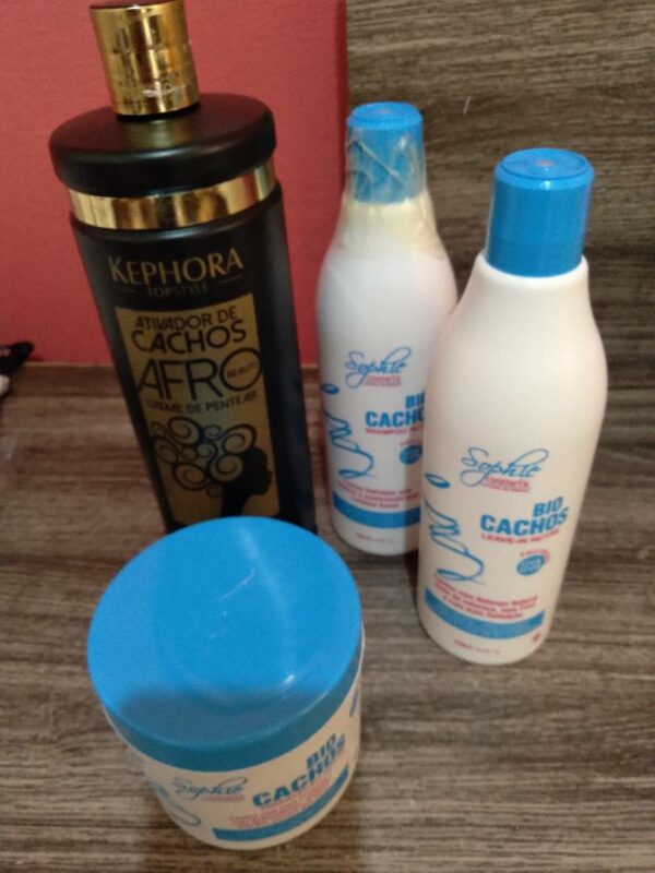 Bio Cachos (shampoo + Hidratação + Leave-in) 1,5L Sophie