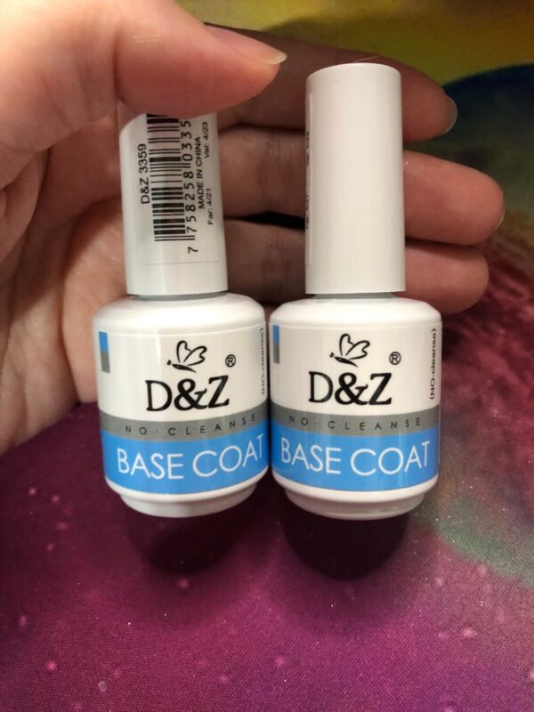 Base Coat D&Z - 15ml Nail Art Unhas de Gel