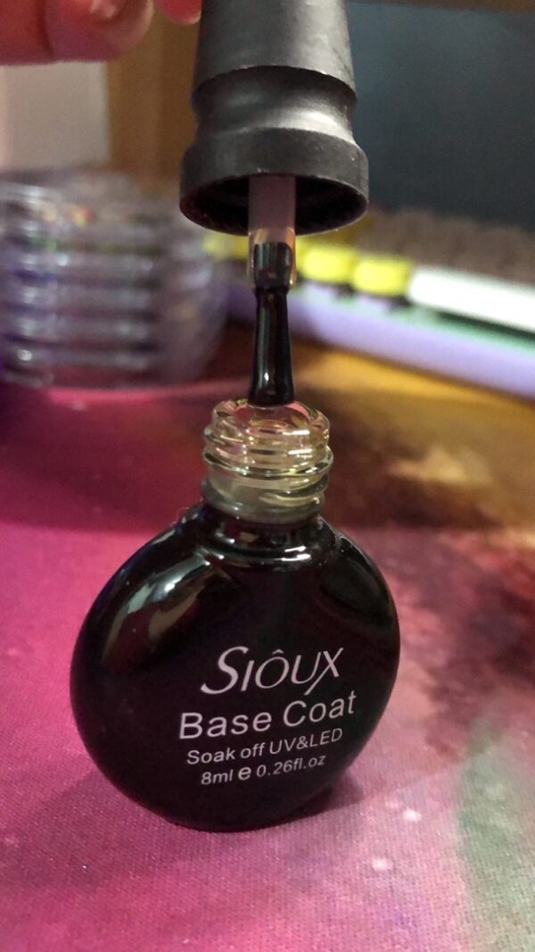 Base Coat Sioux - 8ml Nail Art Unhas de Gel