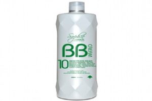 BB Cream 10 Benefícios em 1 Creme Capilar 500ml Anti-Frizz Brilho Total Com Filtro Solar Sophie Cosmetic