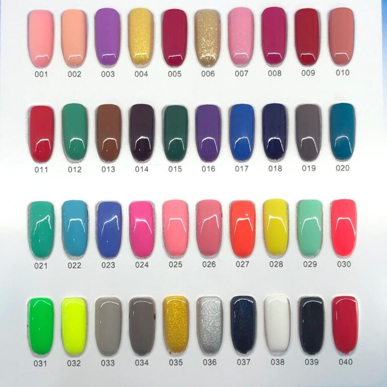 Esmalte Em Gel Pequeno – Coleção B-  D&Z 7,5ml Led uv Unhas dez Manicure Nail dz