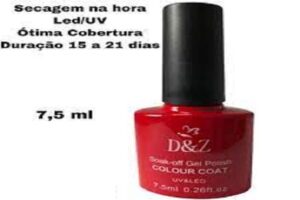 Esmalte D E Z Colorido Colour Cout Uv/led Gel Polish 02 7,5ml