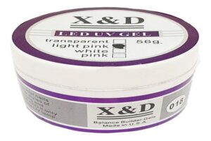 Gel Xed Led Uv 56g Alongamento Unha Gel Acrigel Fibra X&d