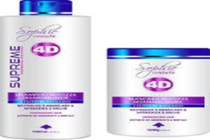 Kit Matizador Efeito Platinado Para Loiras 2x1kg ou 2x300ml Sophie Cosmetic Loiro Shampoo + Máscara Blond Matizze