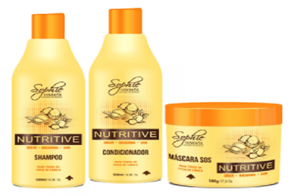 Kit Manutenção Capilar Nutritivo 1,5k Sophie Cosmetic Tratamento