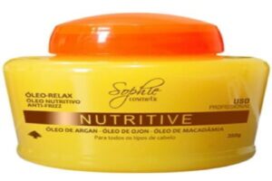 Máscara Hidratante Nutritiva Crescimento 350g Sophie Cosmetic Nutritive Promoção Barato Brilho E Nutrição Regenerador Nutritivo Cabelos Tratamento Capilar