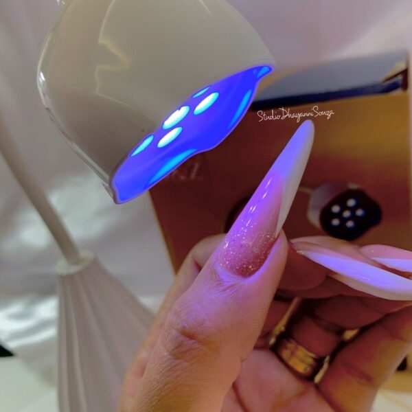 Cabine de unhas gel led Uv portátil Dobrável 12w bivolt