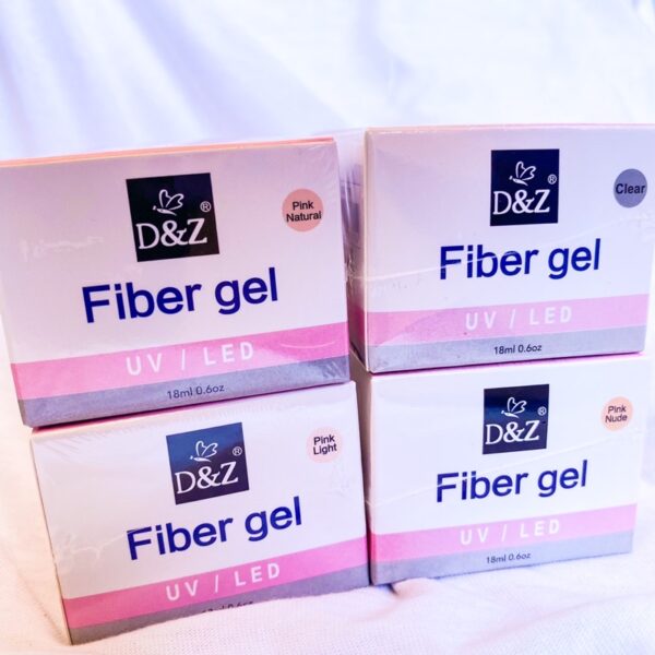 Gel Fiber Gel D&z Led Uv Unhas Fibra Acrigel Porcelana