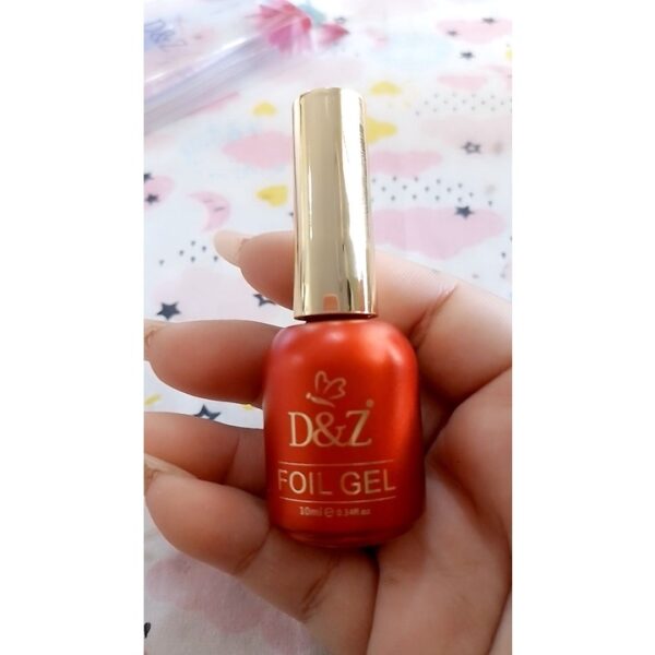 Cola Para Nail Foil Gel D&z Unhas Gel Fibra Acrilica 15 Ml D&z