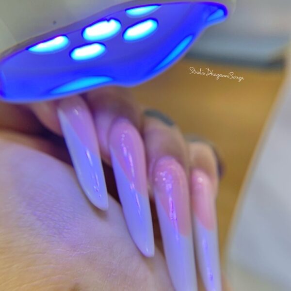 Cabine de unhas gel led Uv portátil Dobrável 12w bivolt