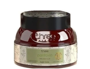 Three Therapy Máscara de Hidratação Argila Verde Organic Clay 250g