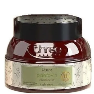 Three Therapy Máscara de Hidratação Argila Verde Organic Clay 250g