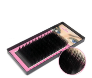 Cílios Aoyasiyue Fio a fio de seda rosa – Silk Eyelashes