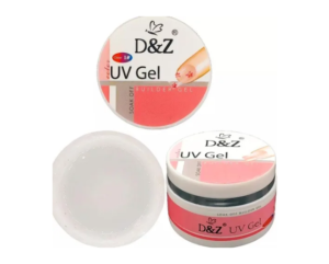 Gel D&z Clear Transparente 30 mg Unhas Encapsulada Led Uv