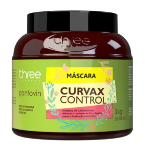 Three Therapy Pantovin Máscara Curvax Control 1L