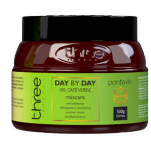 Thre Therapy Máscara Day By Day Pantovin Oil Café Verde 500g
