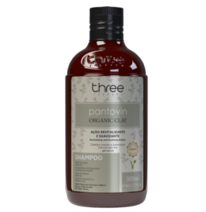 Shampoo Pantovin Organic Clay 500ml Three Therapy