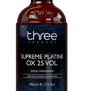 Three Therapy Supreme Platine Água Oxigenada OX 25 Volumes 900ml