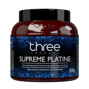 Three Therapy Supreme Platine Pó Descolorante Alta Performance 9 tons 500g