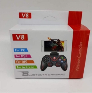 Controle de Jogo Gamepad V8 Celular Joystick Wireless Android PC Bluetooth