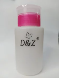 Porta Acetona Com Dosador 200ml, 100ml e 70 Ml Para Manicure E Pedicure D&Z