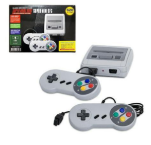 Console Super Mini Sn-02 com 2 Controles 821 Jogos Clássicos