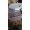 Porta Algodão Prensado Com 2 Tampas Suporte Manicure