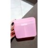 Porta Algodão Prensado Com 2 Tampas Suporte Manicure