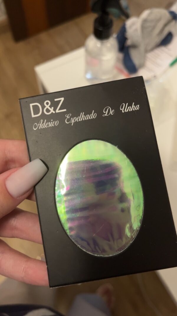 Foil De Unha D&Z Para Encapsular Não Transferi Nail Art