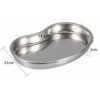 Bandeja curva de aço inox micropigmentação esterilização