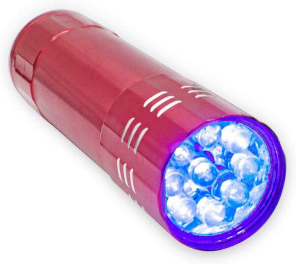 Lanterna 9 Uv Led Luz Ultra Violeta Seca Unha Gel Esmalte 9w