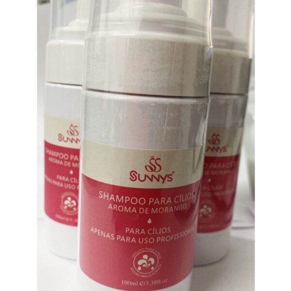 Shampoo higienizador pump SUNNYS para cílios 100ml oferta