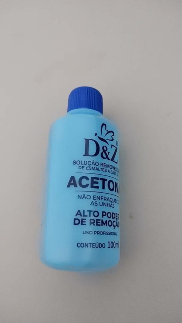 Removedor de Esmalte com ou sem Acetona D&Z 100ml