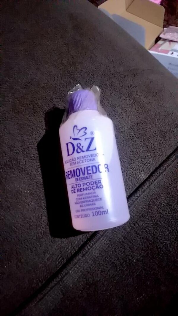 Removedor de Esmalte com ou sem Acetona D&Z 100ml