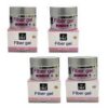 Fiber Gel D&z Led Uv Unhas Fibra Acrigel Porcelana 18g e 30g