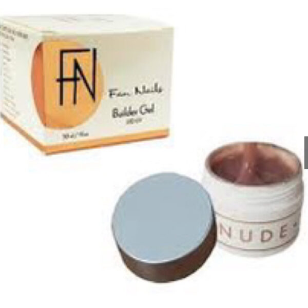 Gel Fan Nails Builder Nude Auto Brilho Autonivelante 30gr