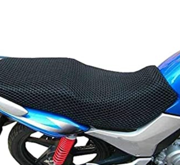 Capa De Banco Para Moto Térmica Impermeável Ventilada Preta