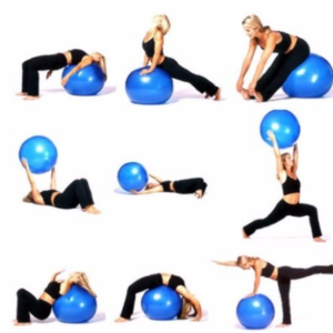 Bola Pilates Yoga Abdominal 25, 55, 65cm maravilhosa