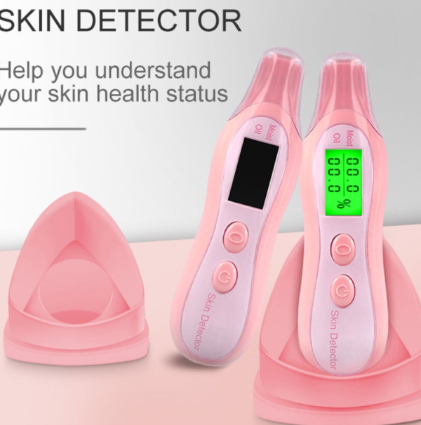 Analisador De Pele Digital Bioimpedância Oleosidade Umidade