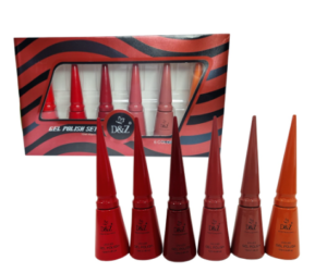 Kit 6 Esmalte Em Gel D&Z 12ml – 6 Coleções