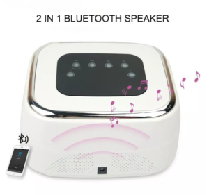 Cabine de Led de Unhas Bivolt com Alto-falante Bluetooth forninho de unha cabine música