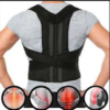 Colete Corretor Postural Coluna Lombar Forte Anatômico Ajustável