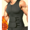 Regata Masculina Queima Gorduras Barriga Camiseta Cinta