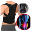 Colete Corretor Postural Coluna Lombar Forte Anatômico Ajustável