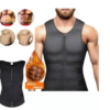 Regata Masculina Queima Gorduras Barriga Camiseta Cinta