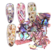 Kit 12 Madre Peróla Com Fio De Ouro Decoração Unhas Acrigel